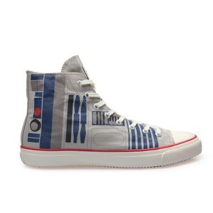 Pozu Star Wars R2D2 High Top Shoe